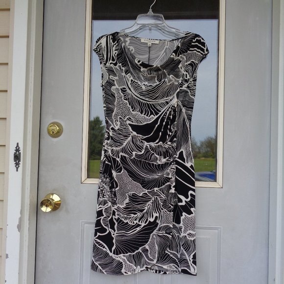 Evan Picone Dresses & Skirts - evan picone dress abstract print dress w stretch casual party size 4
